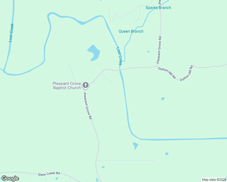 map of restaurants, bars, coffee shops, grocery stores, and more near 1589 Pleasant Grove Road in Oakman