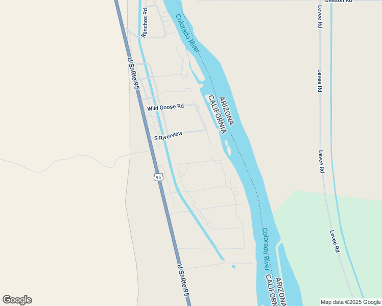 map of restaurants, bars, coffee shops, grocery stores, and more near 13000 U.S. 95 in Blythe