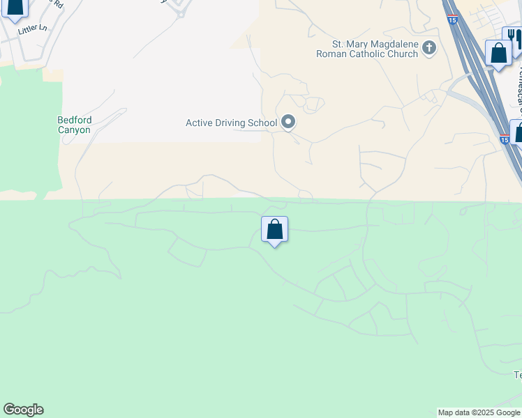 map of restaurants, bars, coffee shops, grocery stores, and more near 7986 Summer Day Drive in Corona