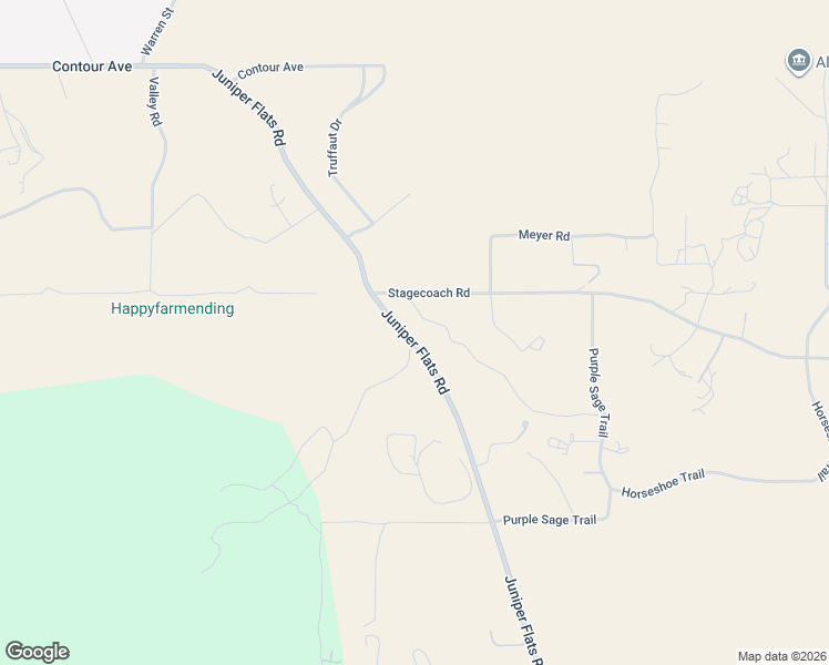 map of restaurants, bars, coffee shops, grocery stores, and more near 22401 Juniper Flats Road in Nuevo