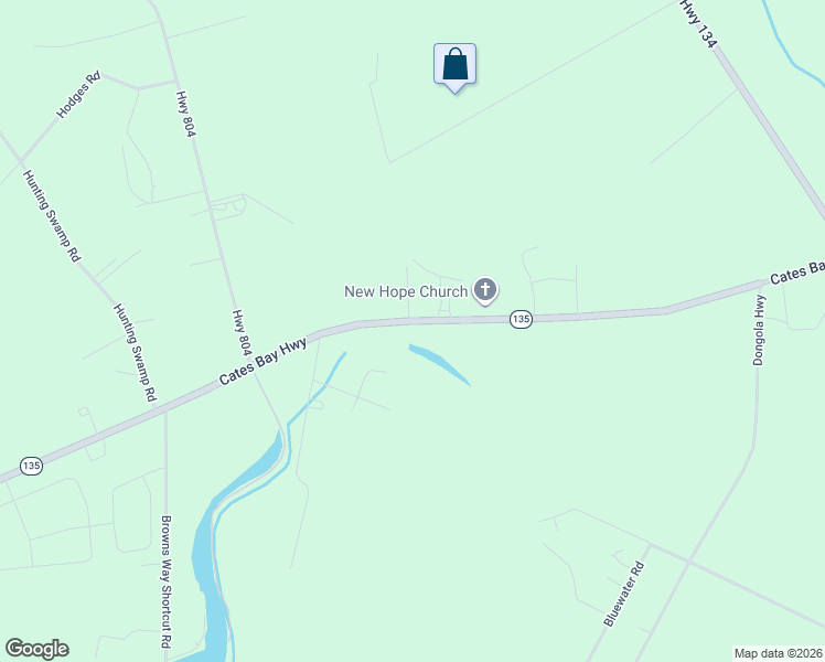 map of restaurants, bars, coffee shops, grocery stores, and more near 5563 Cates Bay Highway in Conway