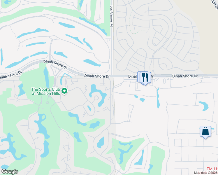 map of restaurants, bars, coffee shops, grocery stores, and more near 436 Sunningdale Drive in Rancho Mirage