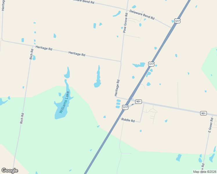 map of restaurants, bars, coffee shops, grocery stores, and more near 125 Heritage Road in Gordonville