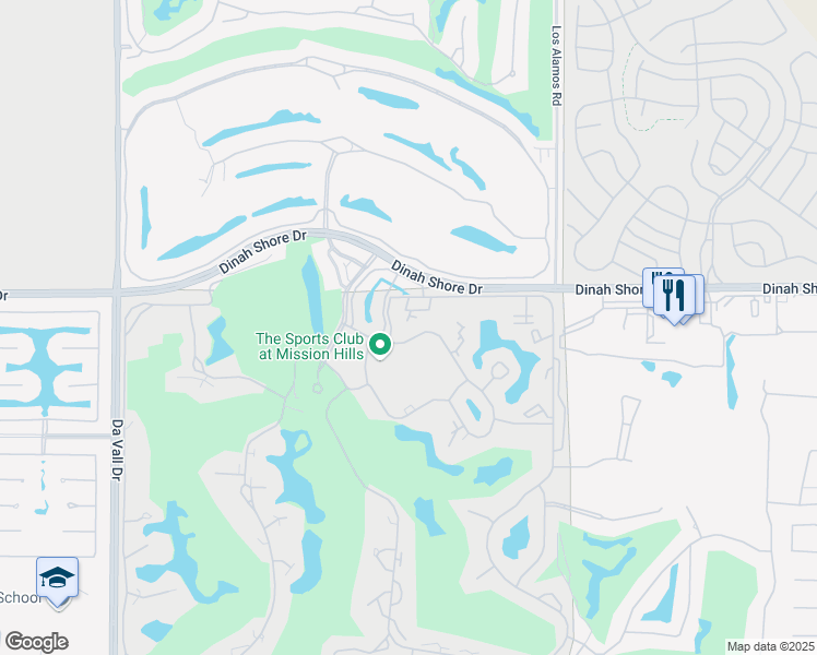 map of restaurants, bars, coffee shops, grocery stores, and more near 316 Forest Hills Drive in Rancho Mirage