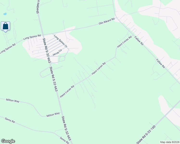map of restaurants, bars, coffee shops, grocery stores, and more near 252 Hass Lucas Road in Gaston