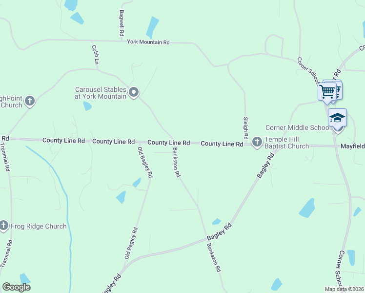 map of restaurants, bars, coffee shops, grocery stores, and more near 10211 County Line Road in Empire