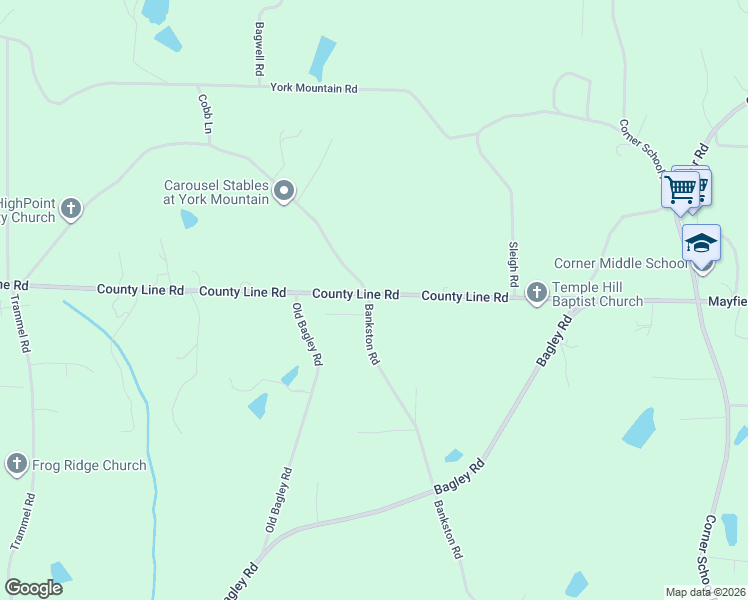 map of restaurants, bars, coffee shops, grocery stores, and more near 10211 County Line Road in Empire