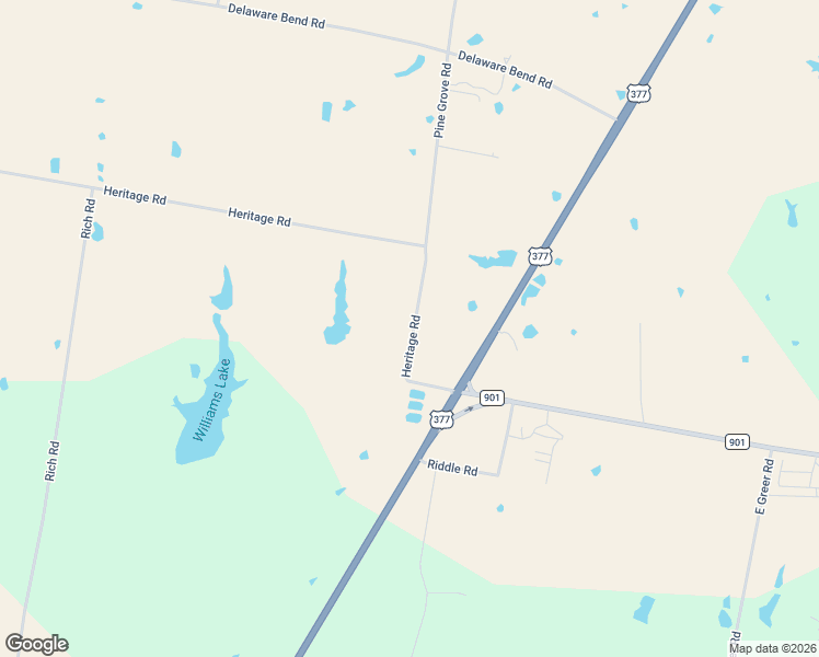 map of restaurants, bars, coffee shops, grocery stores, and more near 236 Heritage Road in Gordonville