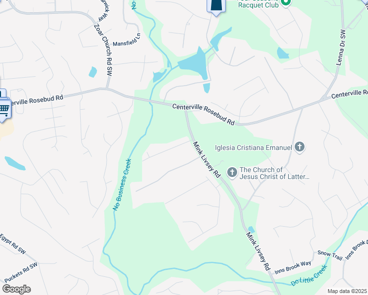 map of restaurants, bars, coffee shops, grocery stores, and more near 3510 Eagle Landing Drive in Snellville