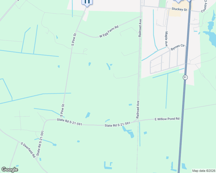 map of restaurants, bars, coffee shops, grocery stores, and more near 146 Langley Lane in Johnsonville
