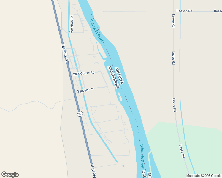 map of restaurants, bars, coffee shops, grocery stores, and more near South Riverview Drive in Blythe