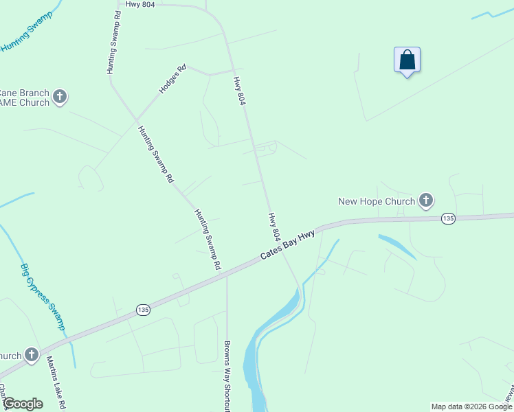 map of restaurants, bars, coffee shops, grocery stores, and more near 6101 Highway 804 in Conway