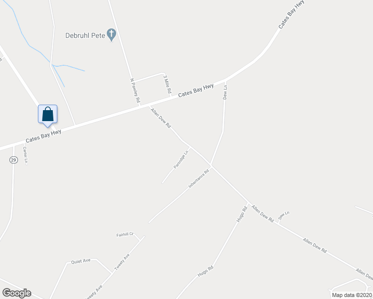 map of restaurants, bars, coffee shops, grocery stores, and more near 2804 Partridge Lane in Conway
