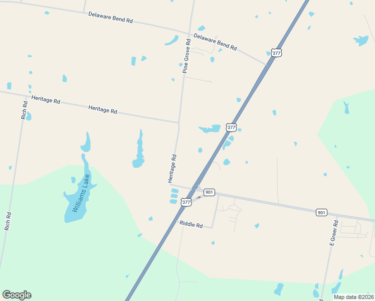 map of restaurants, bars, coffee shops, grocery stores, and more near 236 Heritage Road in Gordonville