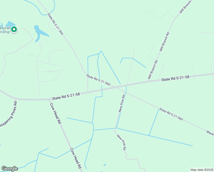 map of restaurants, bars, coffee shops, grocery stores, and more near 1359 State Road S-21-58 in Johnsonville