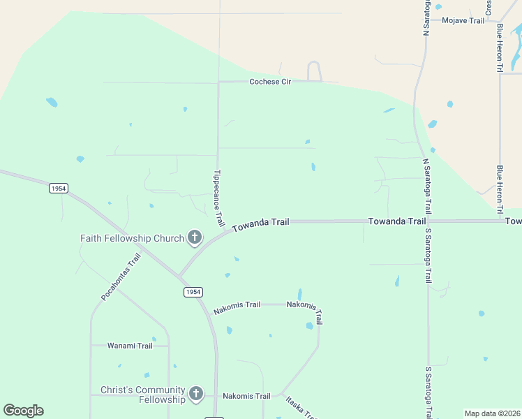map of restaurants, bars, coffee shops, grocery stores, and more near 22345 Farm to Market 2393 in Wichita Falls