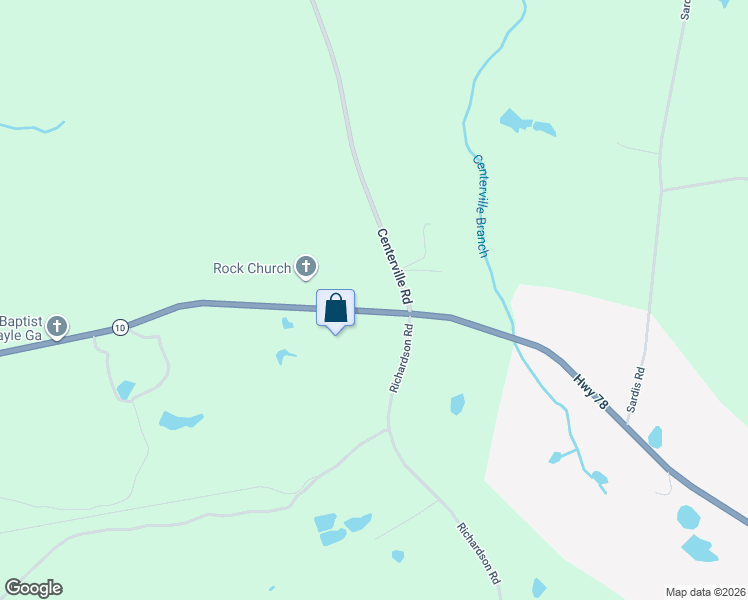 map of restaurants, bars, coffee shops, grocery stores, and more near 5501-5855 Lexington Rd in Rayle
