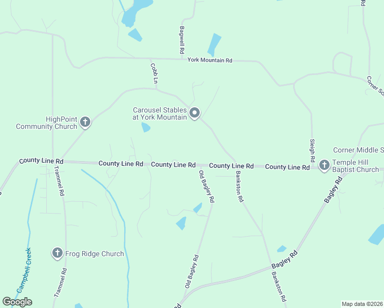 map of restaurants, bars, coffee shops, grocery stores, and more near 10190 County Line Road in Dora