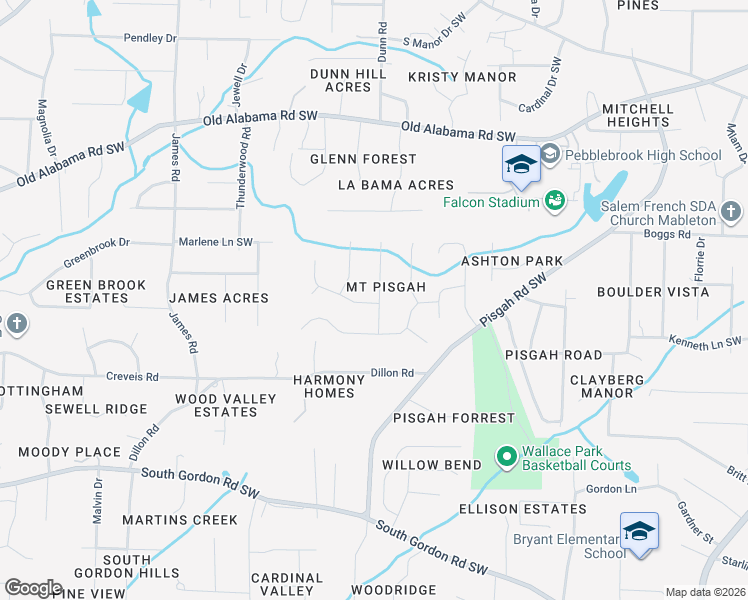 map of restaurants, bars, coffee shops, grocery stores, and more near 6255 Stoney Court in Austell