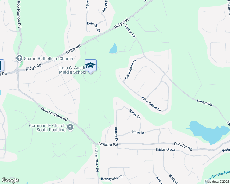 map of restaurants, bars, coffee shops, grocery stores, and more near 370 Burton Drive in Douglasville