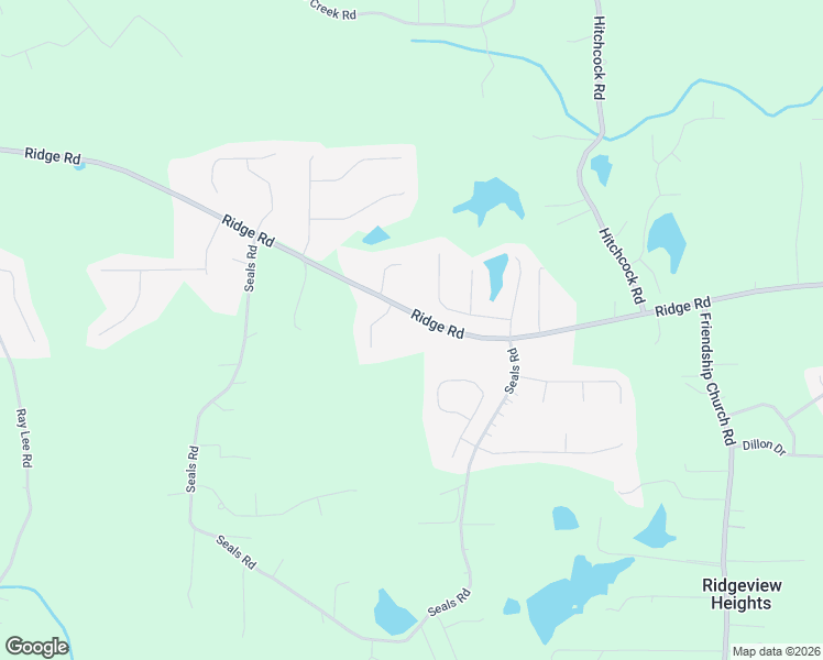 map of restaurants, bars, coffee shops, grocery stores, and more near 1404 Ridge Road in Dallas