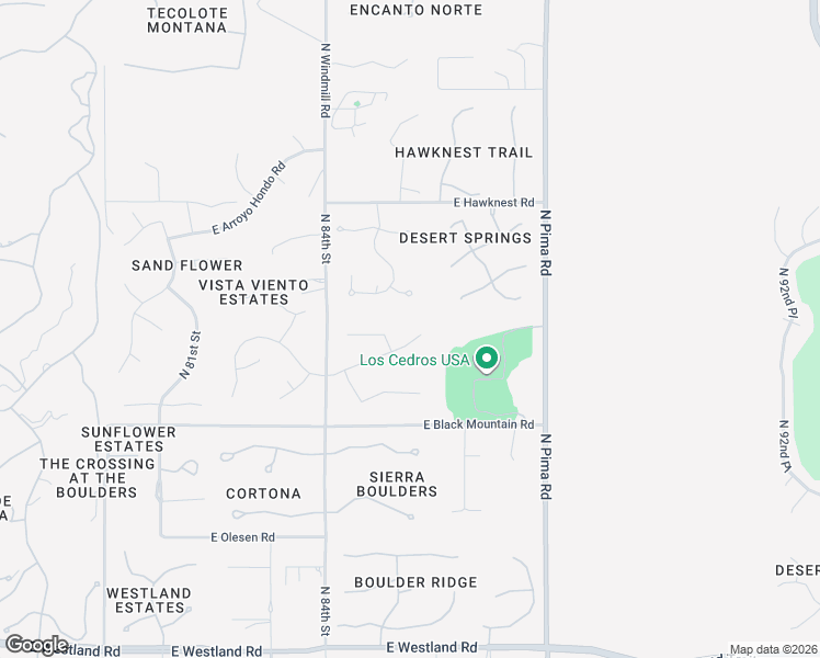 map of restaurants, bars, coffee shops, grocery stores, and more near 8514 East Cassia Way in Scottsdale