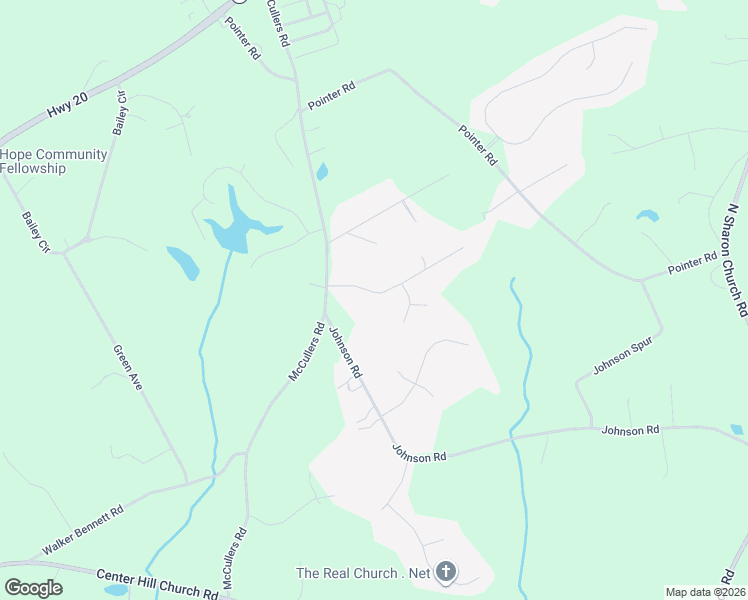 map of restaurants, bars, coffee shops, grocery stores, and more near 3710 Cobblestone Drive in Loganville