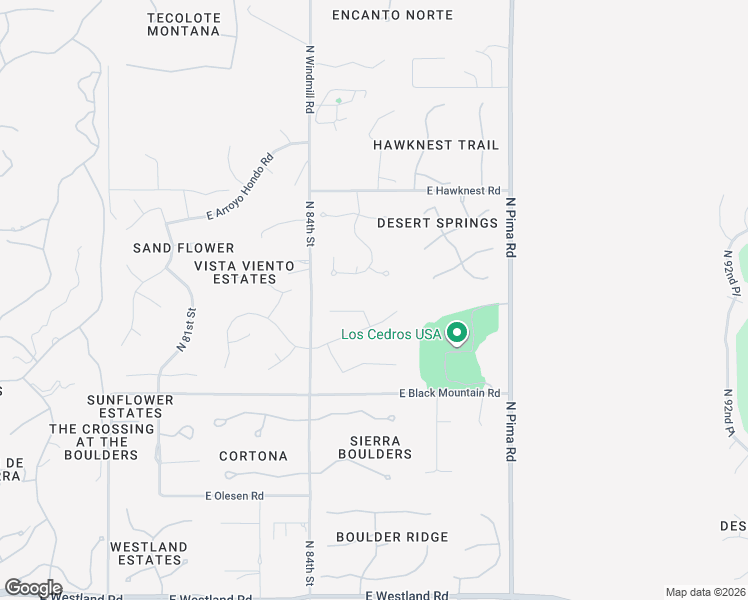map of restaurants, bars, coffee shops, grocery stores, and more near 8514 East Cassia Way in Scottsdale