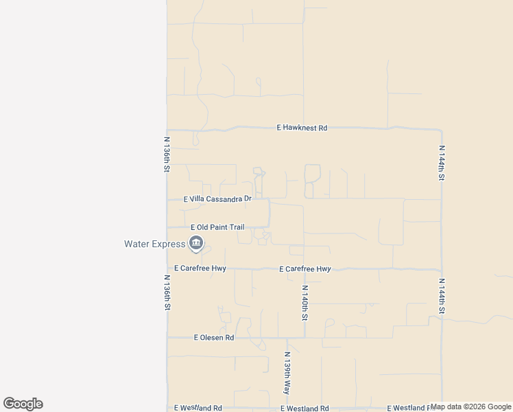 map of restaurants, bars, coffee shops, grocery stores, and more near 13817 East Villa Cassandra Drive in Scottsdale