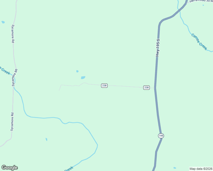 map of restaurants, bars, coffee shops, grocery stores, and more near County Road 238 in Hempstead County