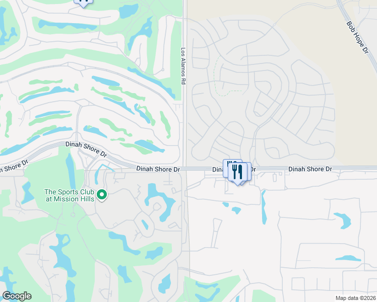 map of restaurants, bars, coffee shops, grocery stores, and more near 83 Barolo in Rancho Mirage