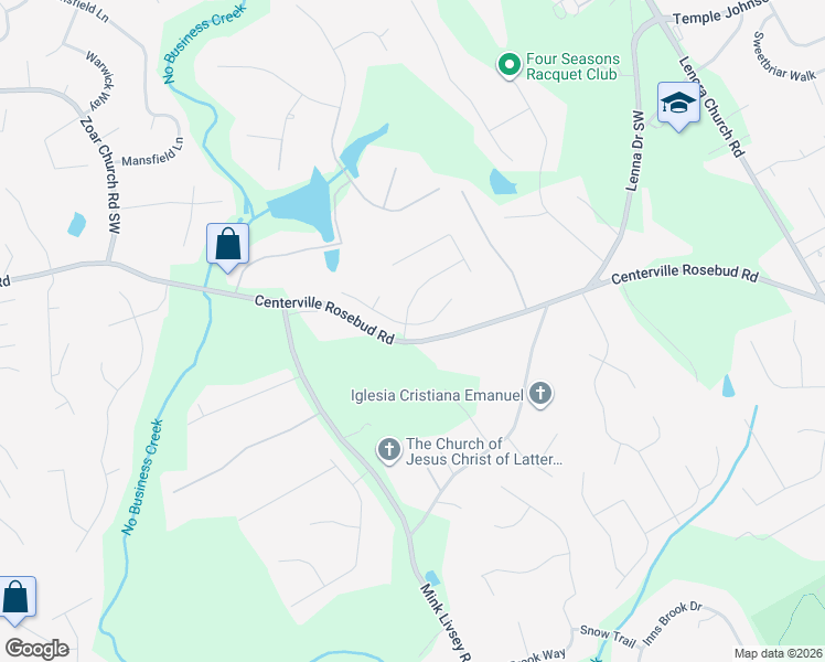map of restaurants, bars, coffee shops, grocery stores, and more near 3305 Madison Farm Place in Snellville