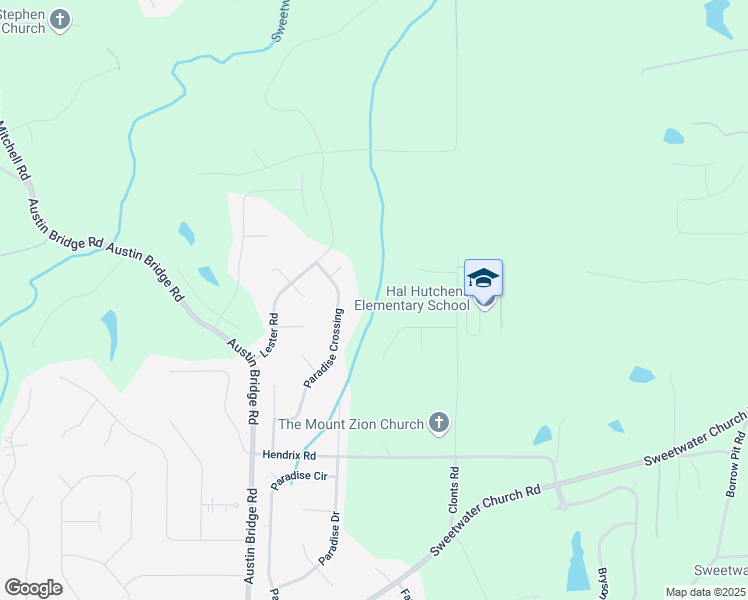 map of restaurants, bars, coffee shops, grocery stores, and more near 144 Wiley Drive in Douglasville