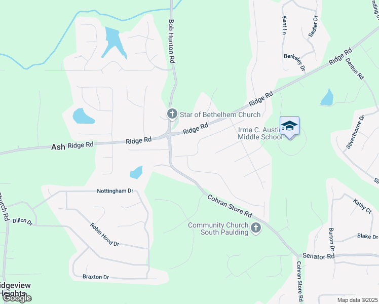 map of restaurants, bars, coffee shops, grocery stores, and more near 272 Peggy Meadows Way in Douglasville