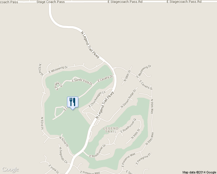 map of restaurants, bars, coffee shops, grocery stores, and more near 9724 East Chuckwagon Lane in Scottsdale