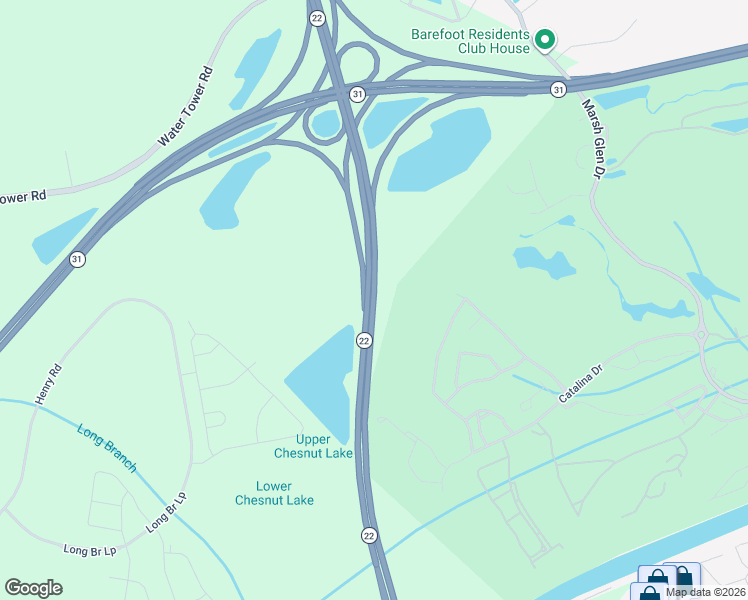 map of restaurants, bars, coffee shops, grocery stores, and more near Conway Bypass in North Myrtle Beach