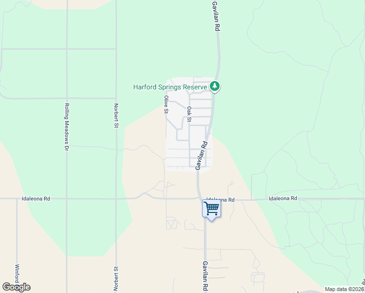 map of restaurants, bars, coffee shops, grocery stores, and more near 17065 Solar Drive in Perris