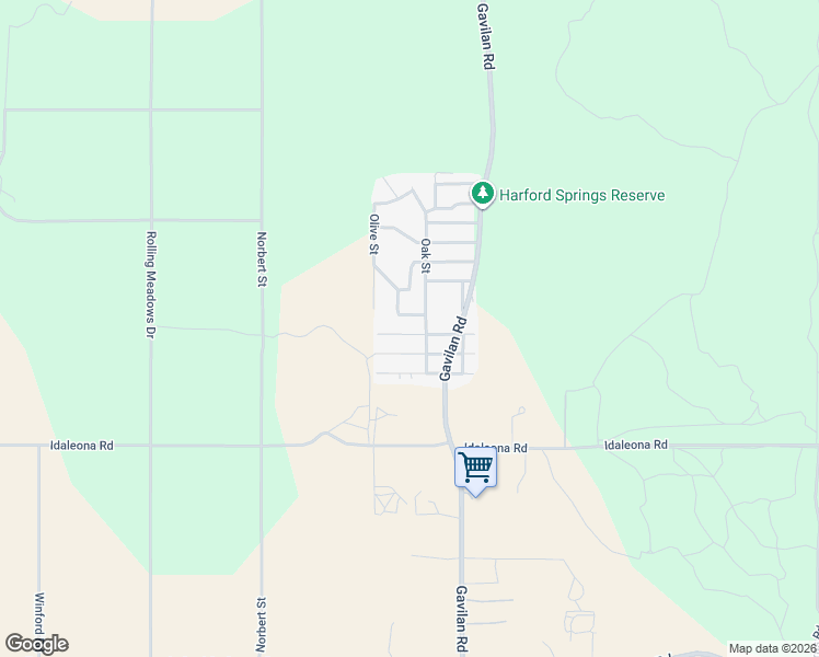 map of restaurants, bars, coffee shops, grocery stores, and more near 17086 Esperanza Drive in Perris
