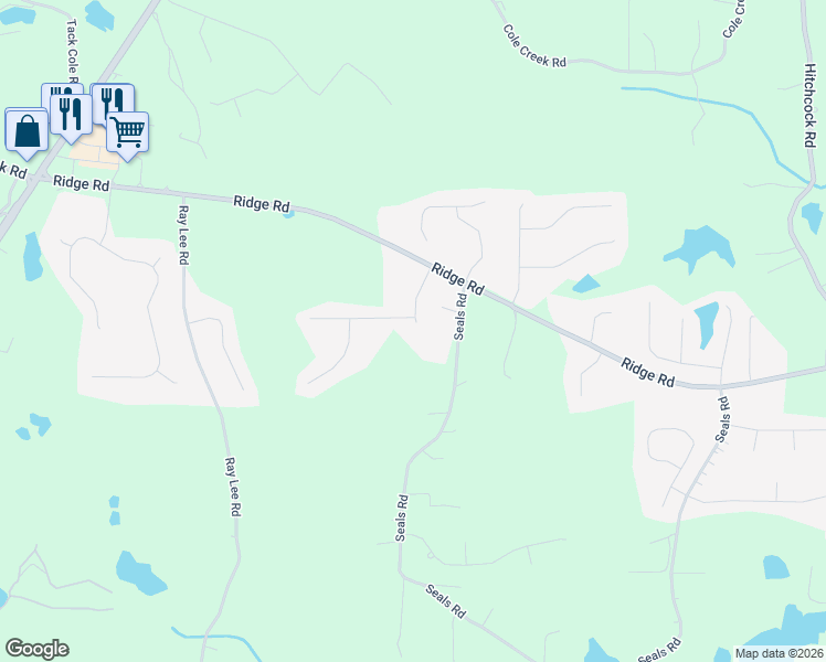 map of restaurants, bars, coffee shops, grocery stores, and more near 128 Devynwood Drive in Dallas