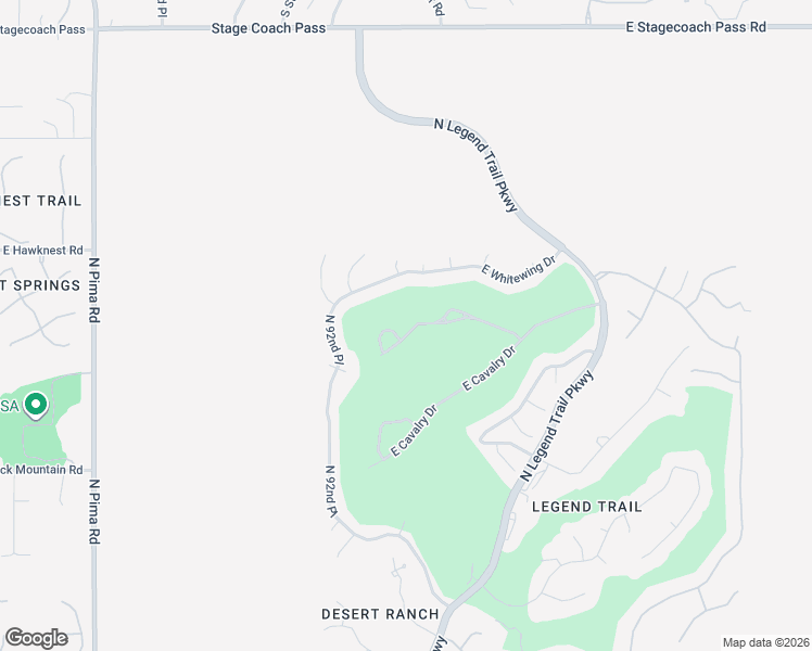 map of restaurants, bars, coffee shops, grocery stores, and more near 9382 East Sandy Vista Drive in Scottsdale