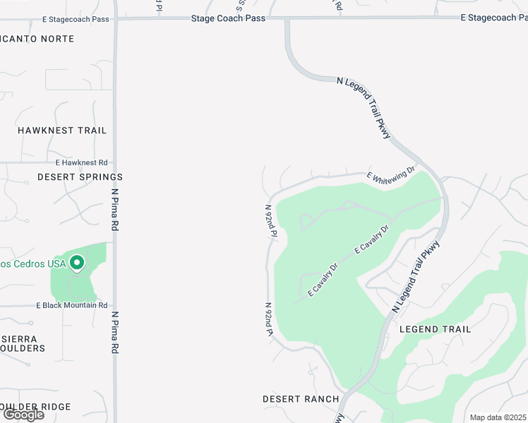 map of restaurants, bars, coffee shops, grocery stores, and more near 35128 North 92nd Place in Scottsdale