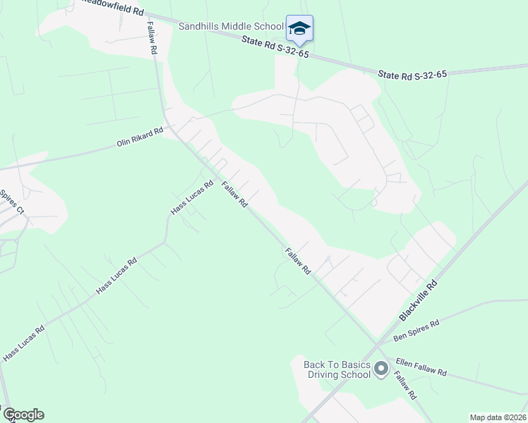 map of restaurants, bars, coffee shops, grocery stores, and more near 465 Fallaw Road in Gaston