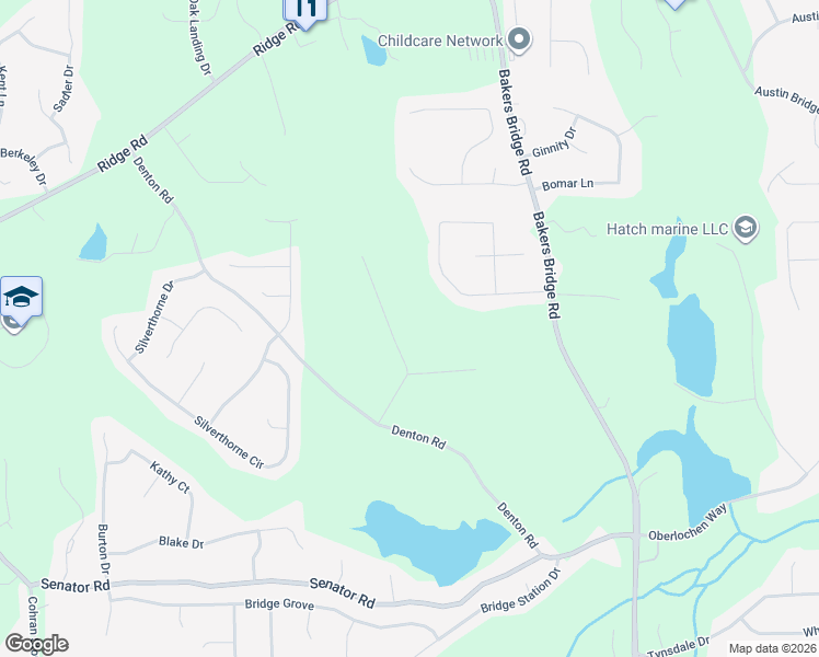 map of restaurants, bars, coffee shops, grocery stores, and more near 214 Bruce Road in Douglasville