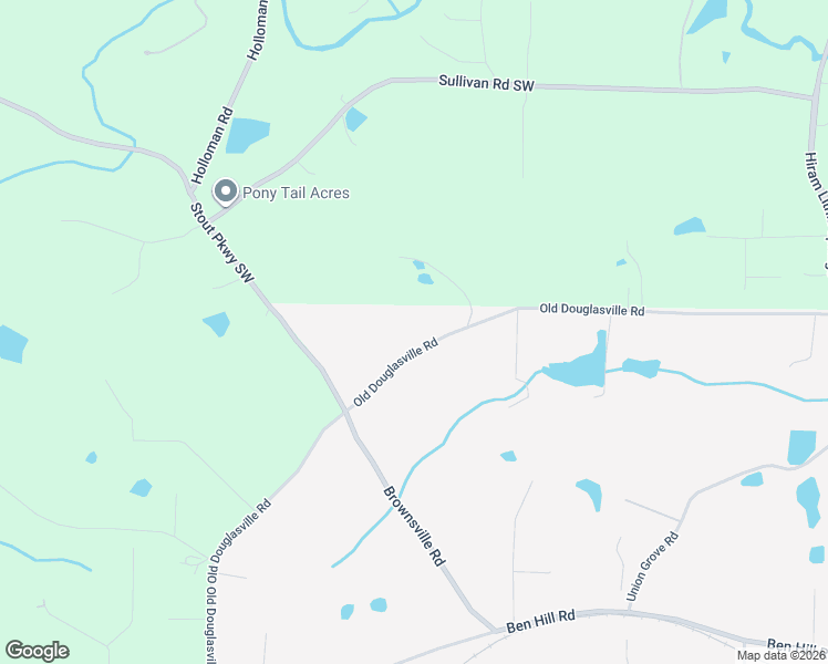 map of restaurants, bars, coffee shops, grocery stores, and more near 4591 Old Douglasville Road in Lithia Springs