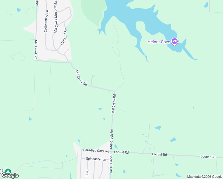 map of restaurants, bars, coffee shops, grocery stores, and more near 200-206 Mill Creek Road in Pottsboro