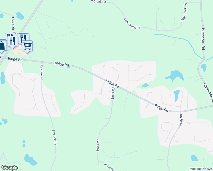 map of restaurants, bars, coffee shops, grocery stores, and more near 31 Devynwood Dr in Dallas