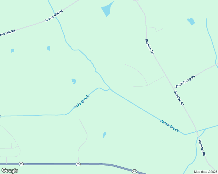 map of restaurants, bars, coffee shops, grocery stores, and more near 2591 Bearden Boulevard in Monroe