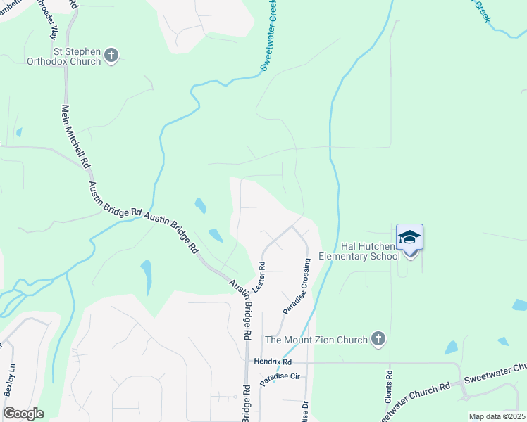 map of restaurants, bars, coffee shops, grocery stores, and more near 66 Vicky Way in Douglasville