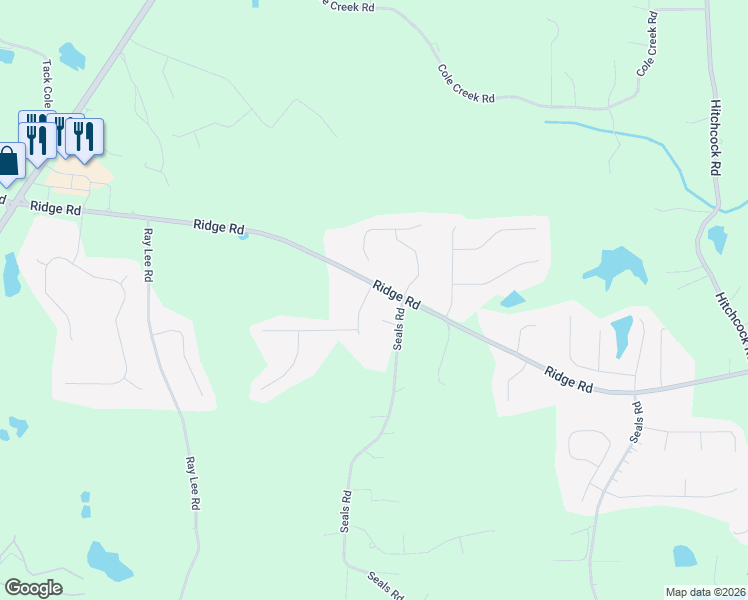 map of restaurants, bars, coffee shops, grocery stores, and more near 31 Devynwood Drive in Dallas