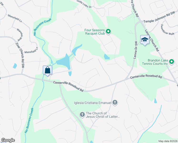map of restaurants, bars, coffee shops, grocery stores, and more near Madison Farm Way in Snellville